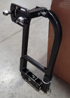 Rear Mounted, Universal Spare Tire Holder for Aluminum trailers